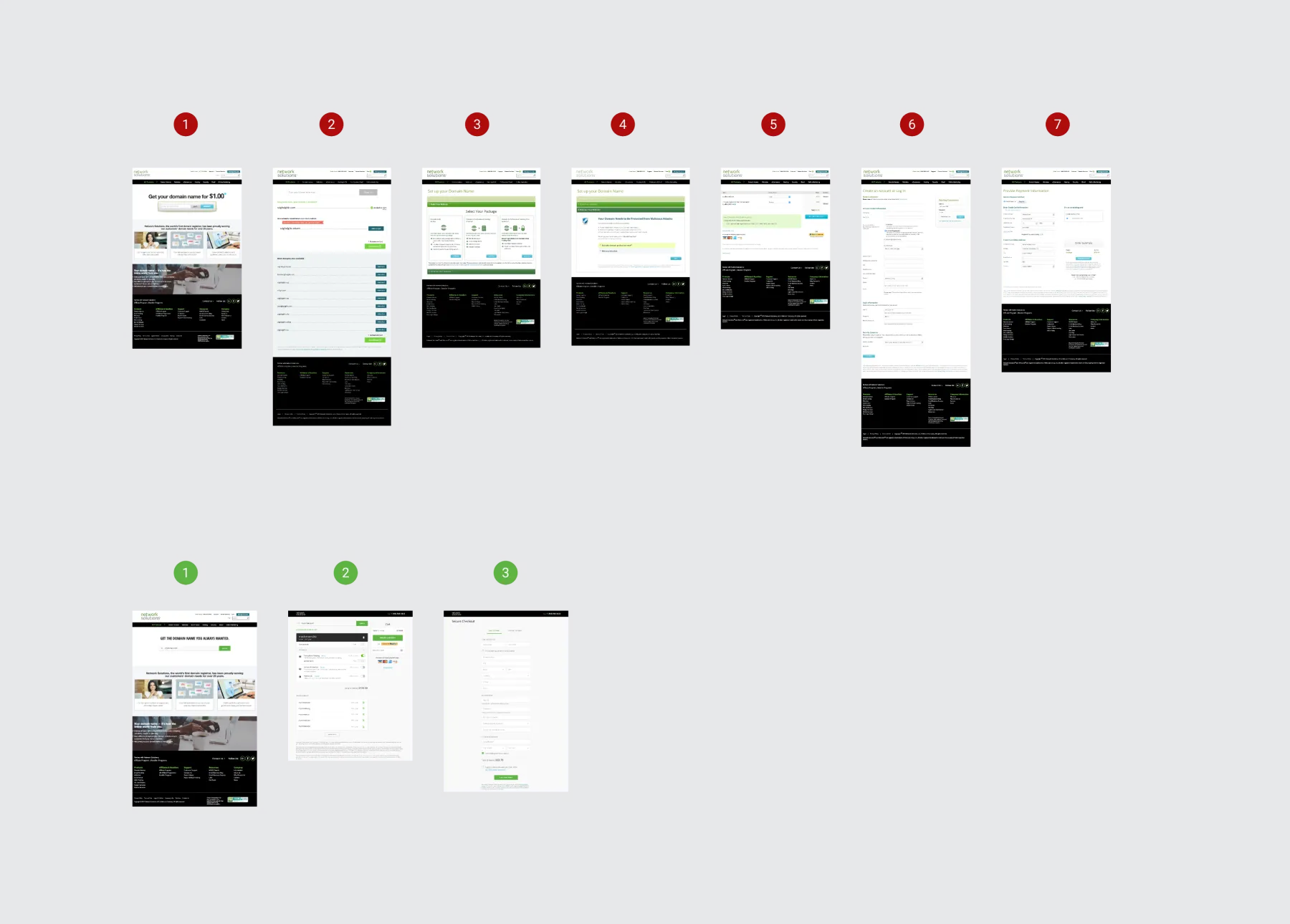 Reduced page complexity